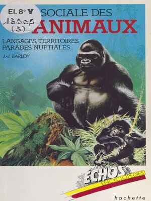 cover image of La vie sociale des animaux